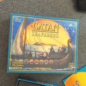 Settlers of Catan Seafarers 5-6 Player Board Game Extension Set